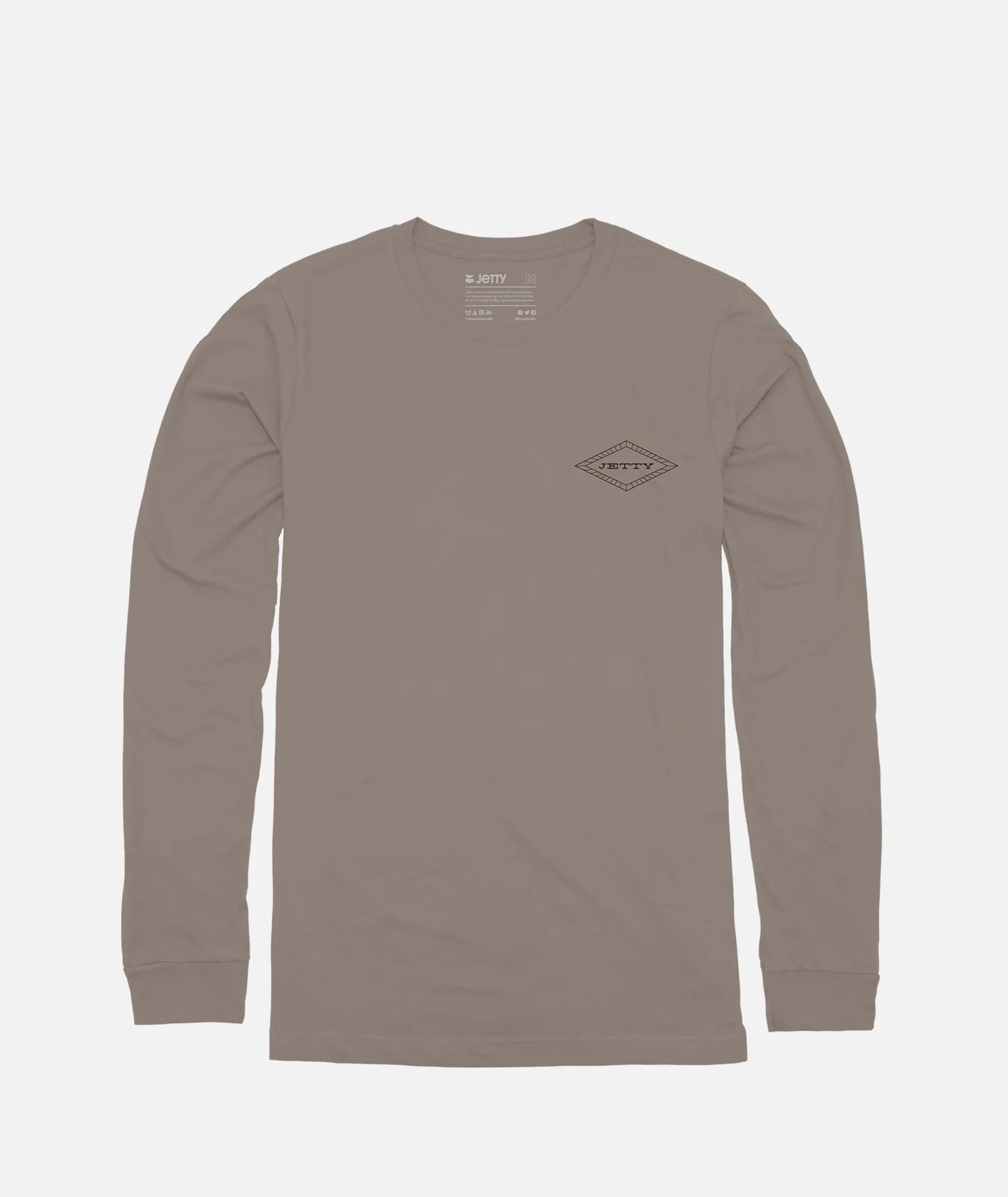 Charger LS Long Sleeve Tee - Grey