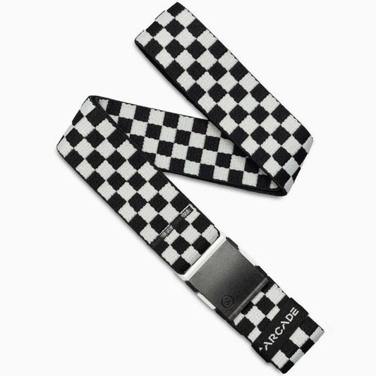Arcade Check Adventure Belt - Black / Glacial