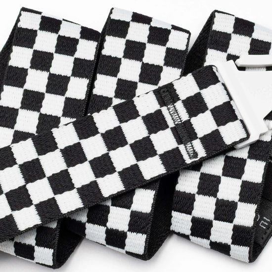Arcade Check Adventure Belt - Black / Glacial