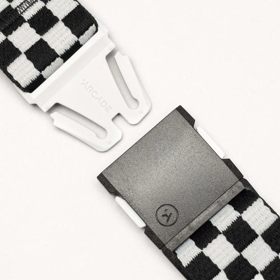 Arcade Check Adventure Belt - Black / Glacial