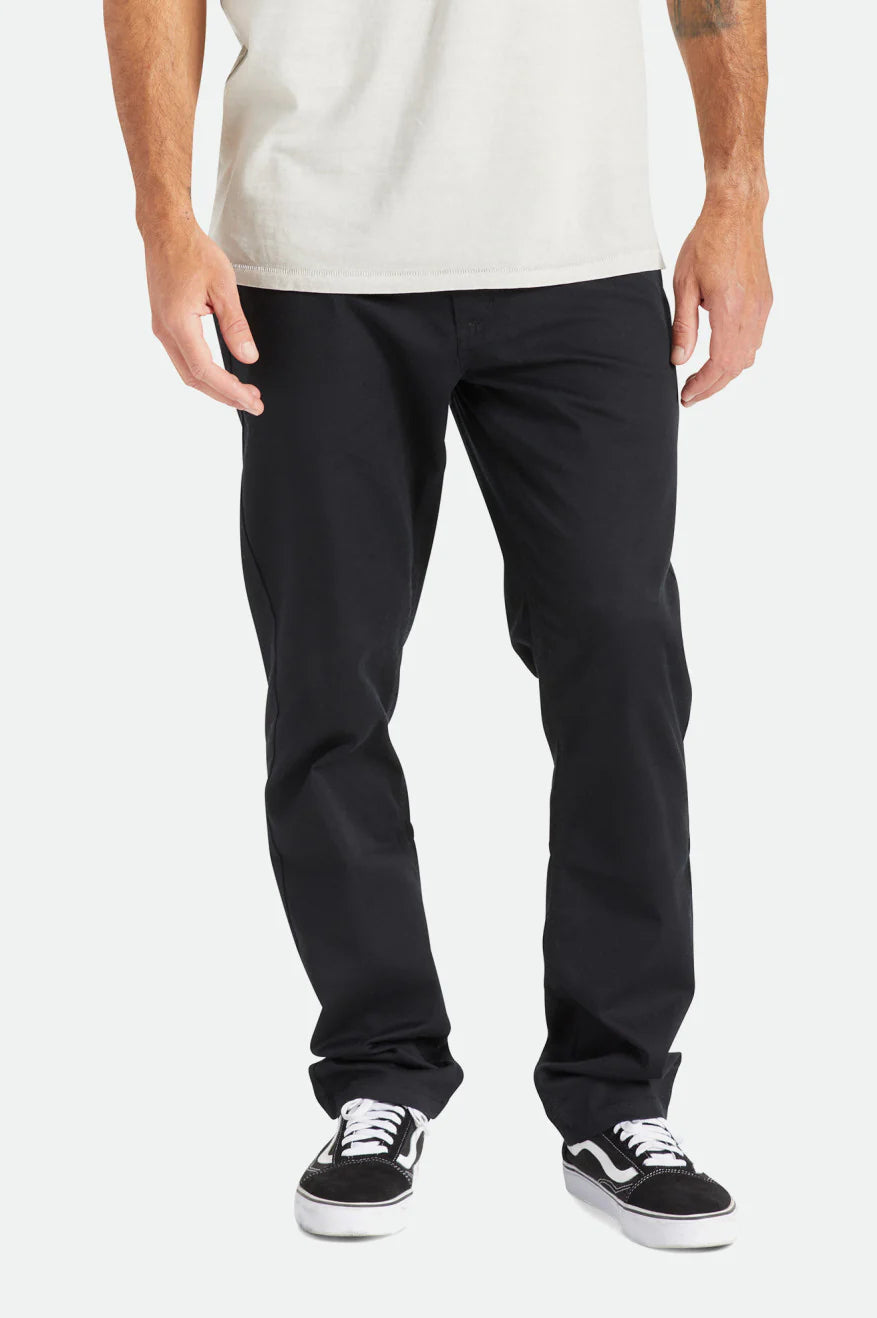 Choice Chino Regular Fit Pant - Black