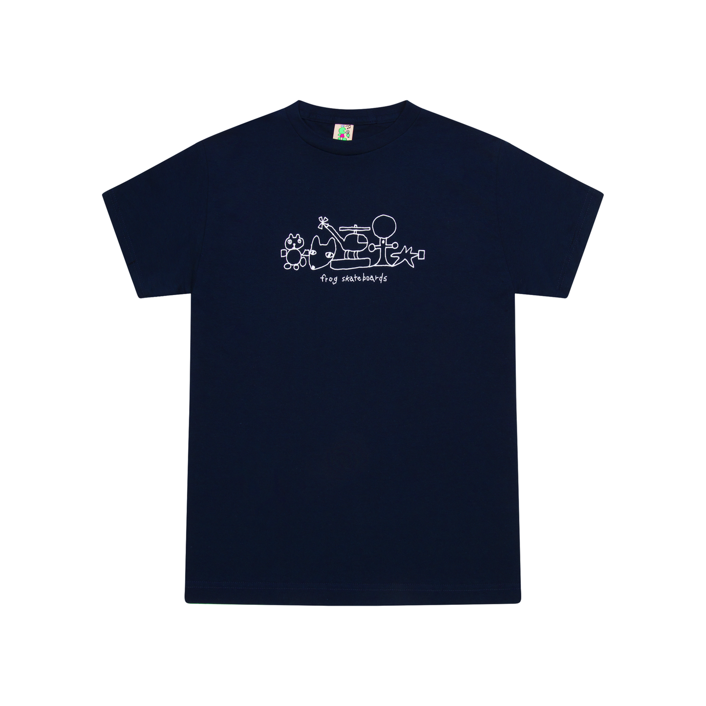 Frog Skateboards Chopper Tee - Navy