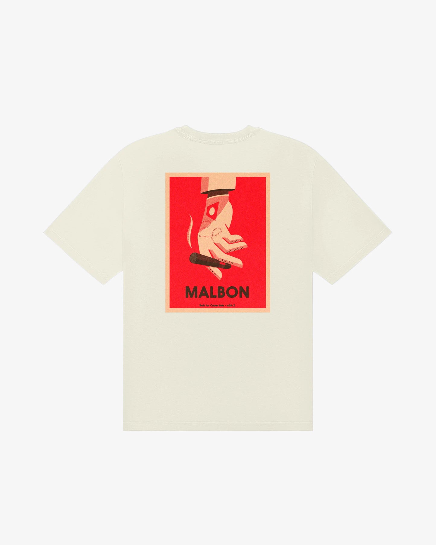 Bermuda Cigar SS Short Sleeve Tee - Cream
