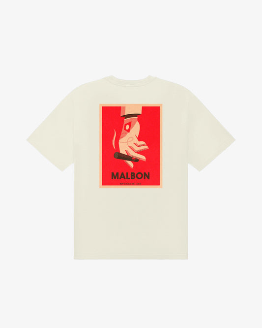 Bermuda Cigar SS Short Sleeve Tee - Cream