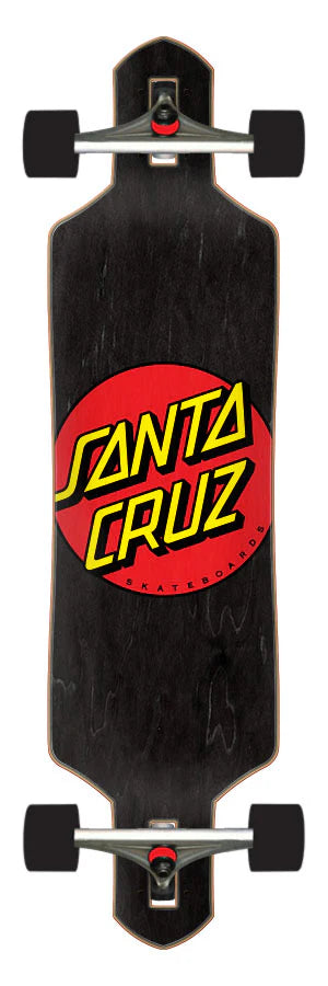 Santa Cruz Classic Dot Drop Thru Twin Cruiser Cruzer Longboard