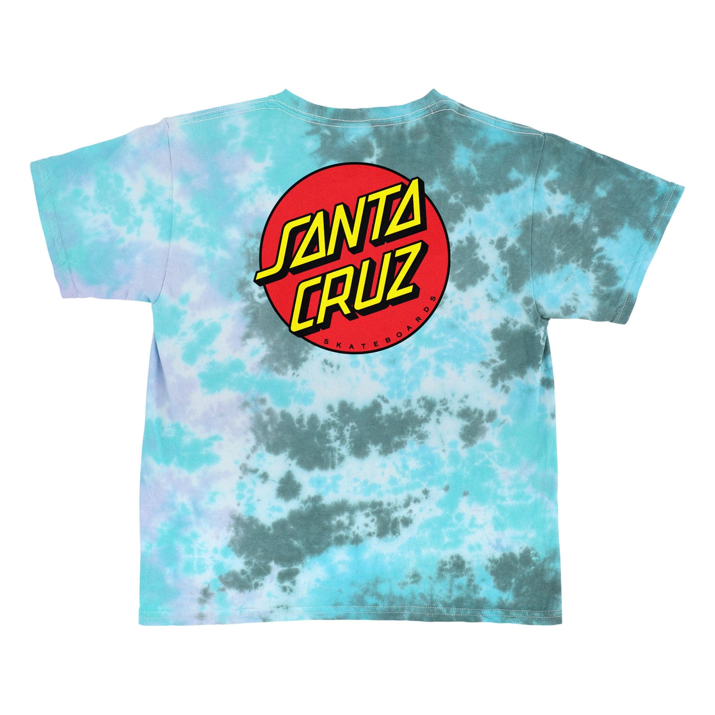Santa Cruz Youth Classic Dot Tee - Zero G Tie Dye