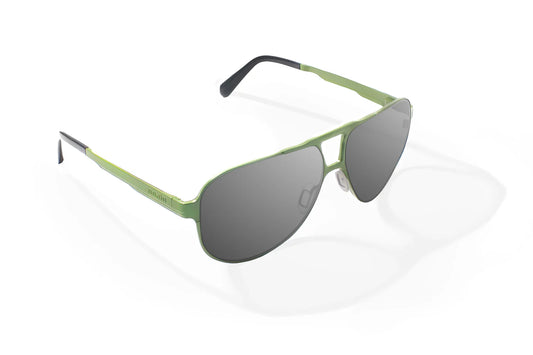 Clink Army Green Matte / Grey Mirror Polycarbonate