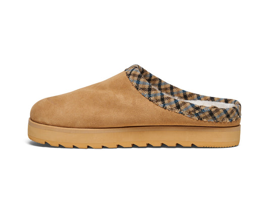Women's Cloud Lounger Slipper - Tan Suede