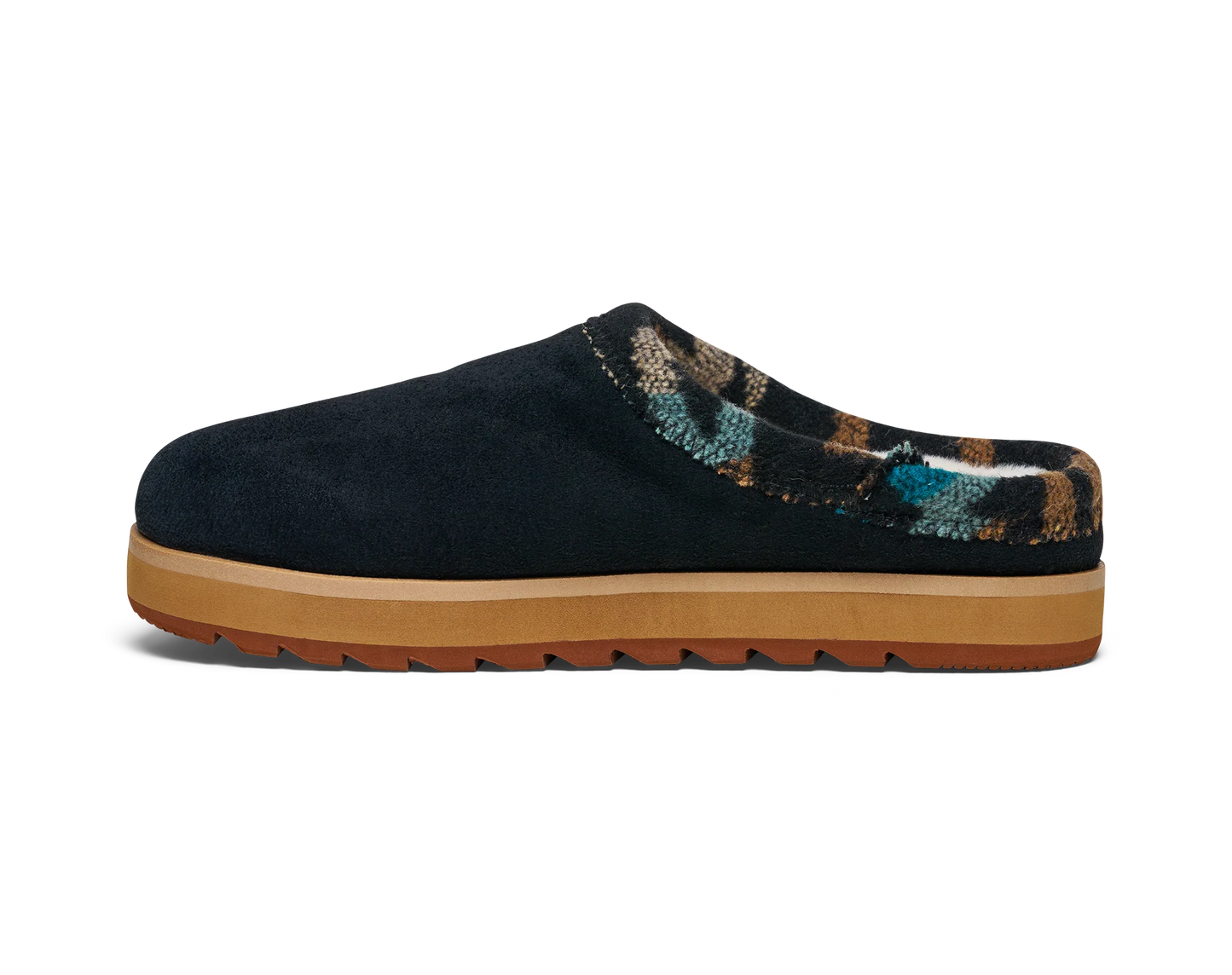 Women's Cloud Lounger Slipper - Black Suede