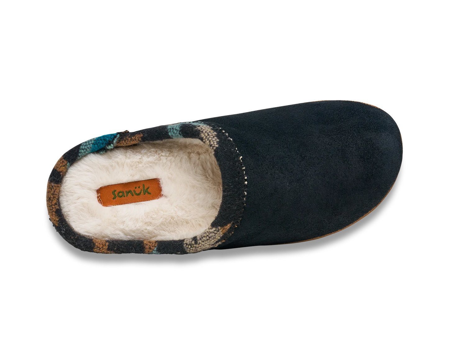 Women's Cloud Lounger Slipper - Black Suede