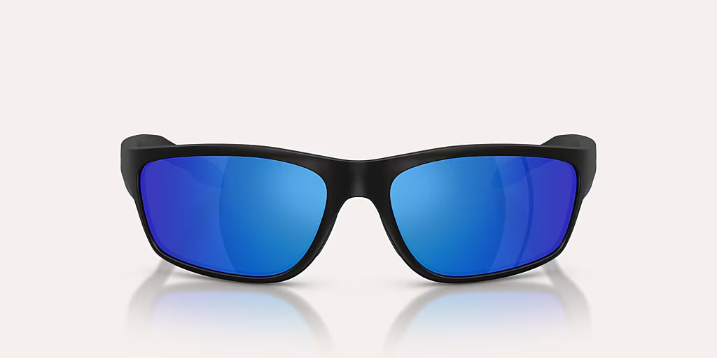 Craggy Matte Black w/ Blue Reflex Polarized