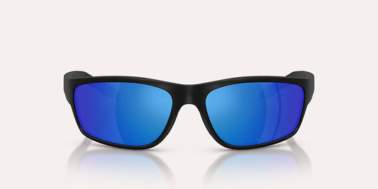 Craggy Matte Black w/ Blue Reflex Polarized