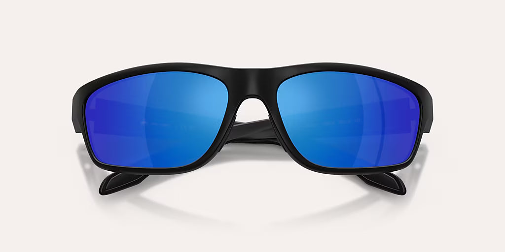 Craggy Matte Black w/ Blue Reflex Polarized
