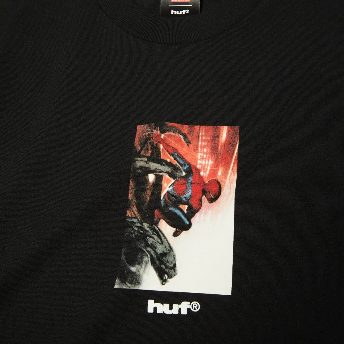 HUF x Spider-Man Lookout Tee - Black