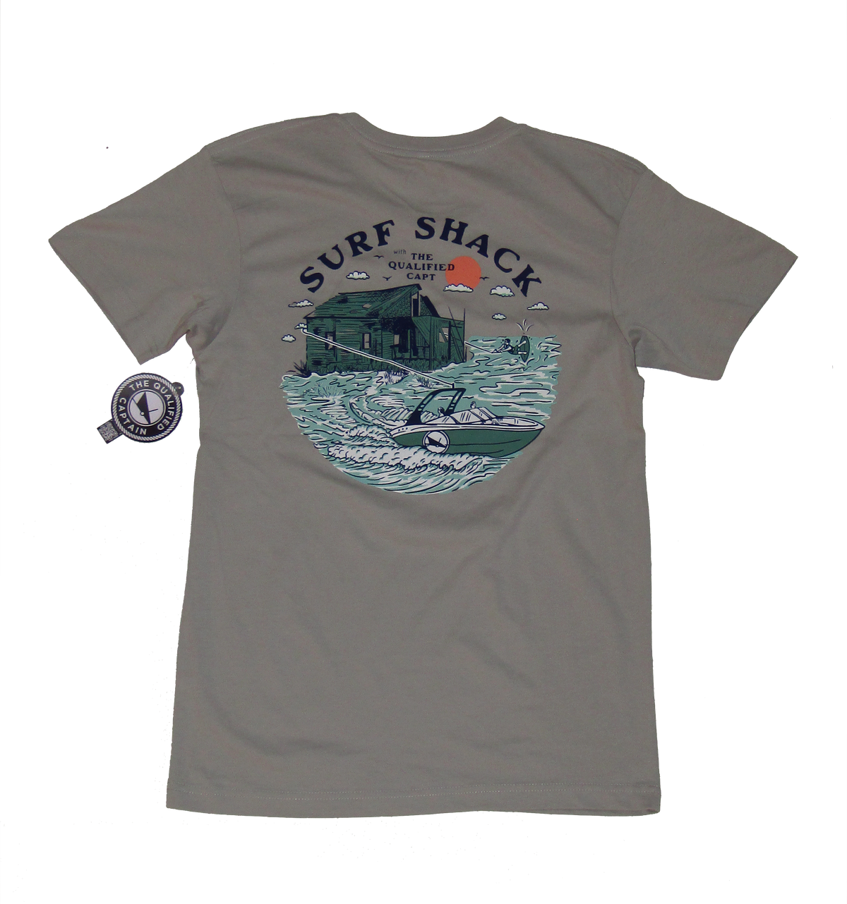 Surf Shack x TQC 26’ Tee - Silver