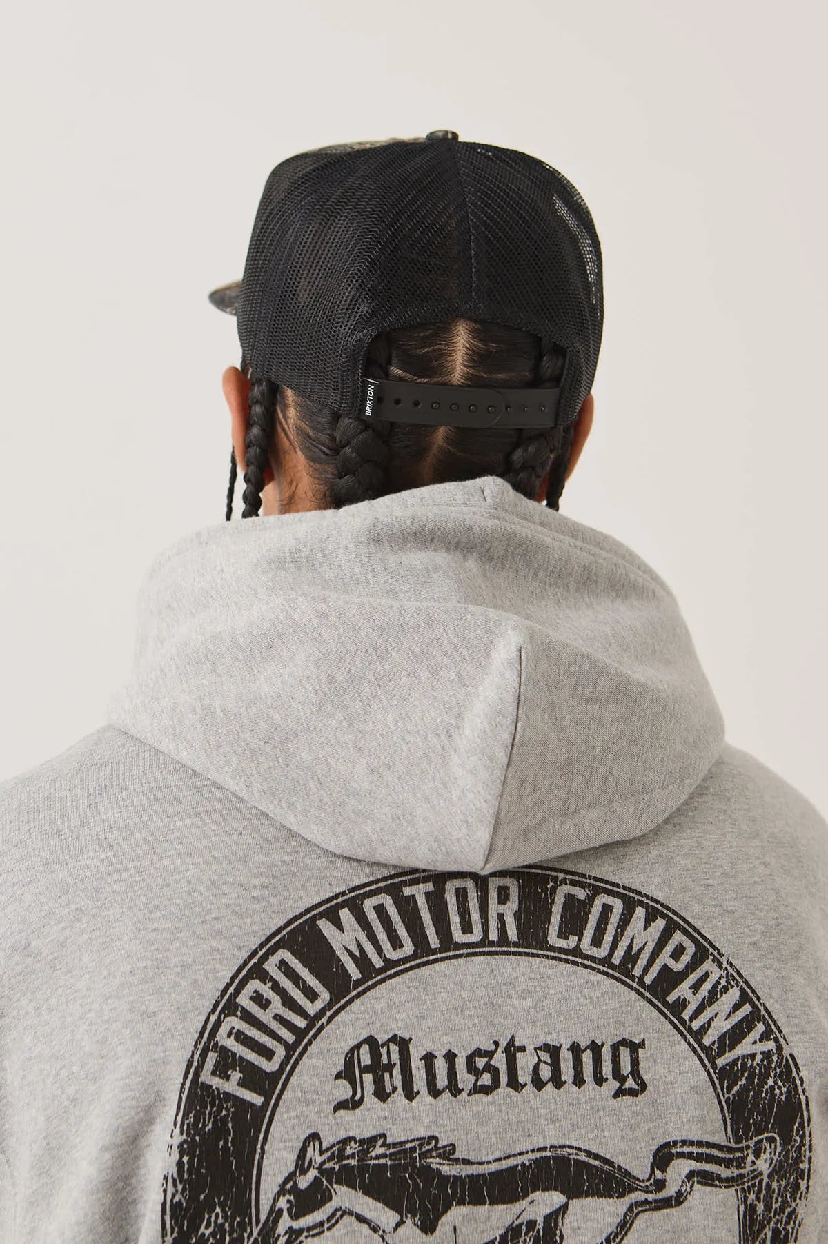 Brixton x Ford Trucker Hat - Boxwood Green