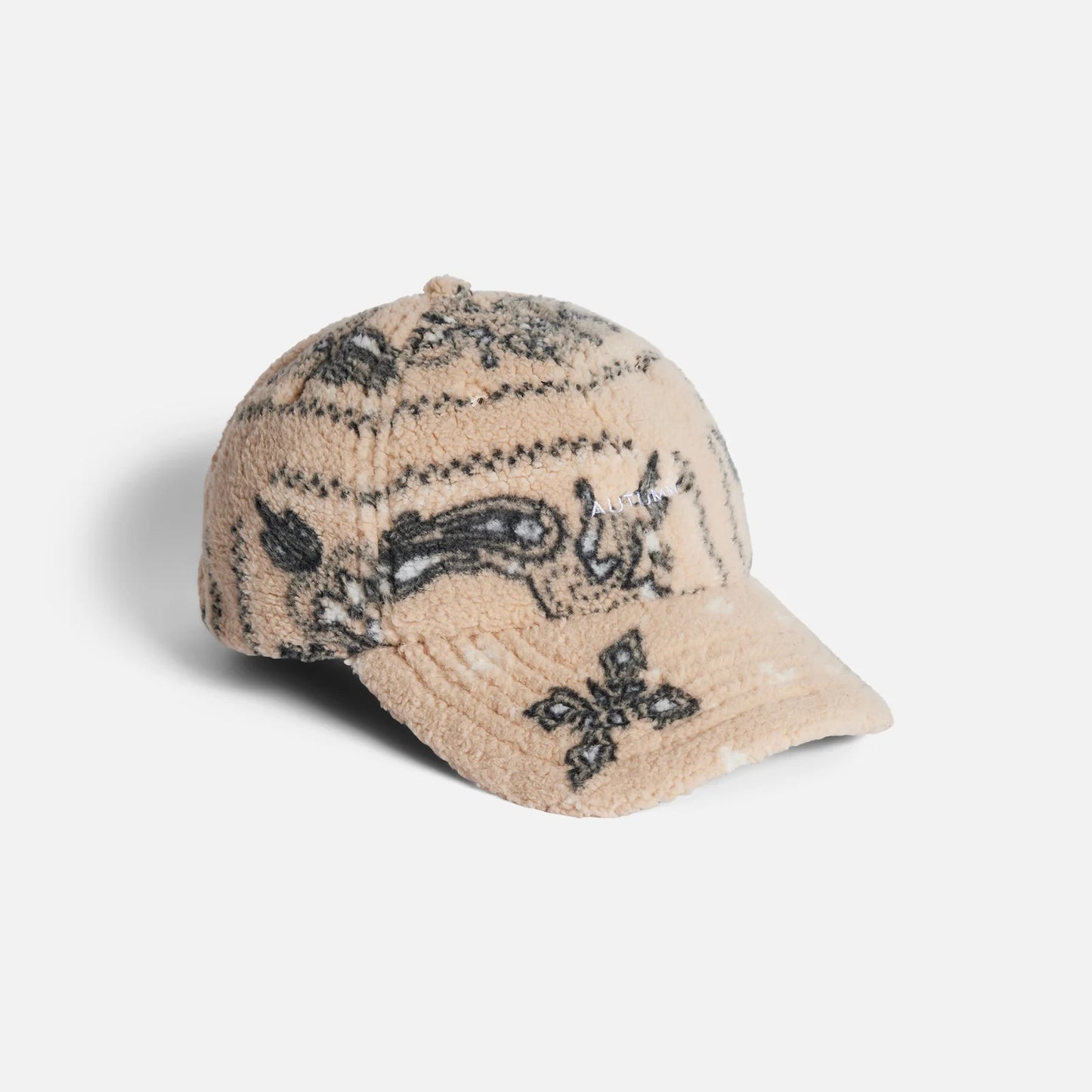 Autumn Sherpa Dad Hat Sand