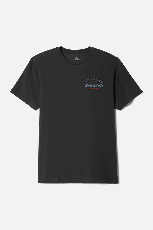 Brixton Bulldogger S/S Tee - Vintage Black