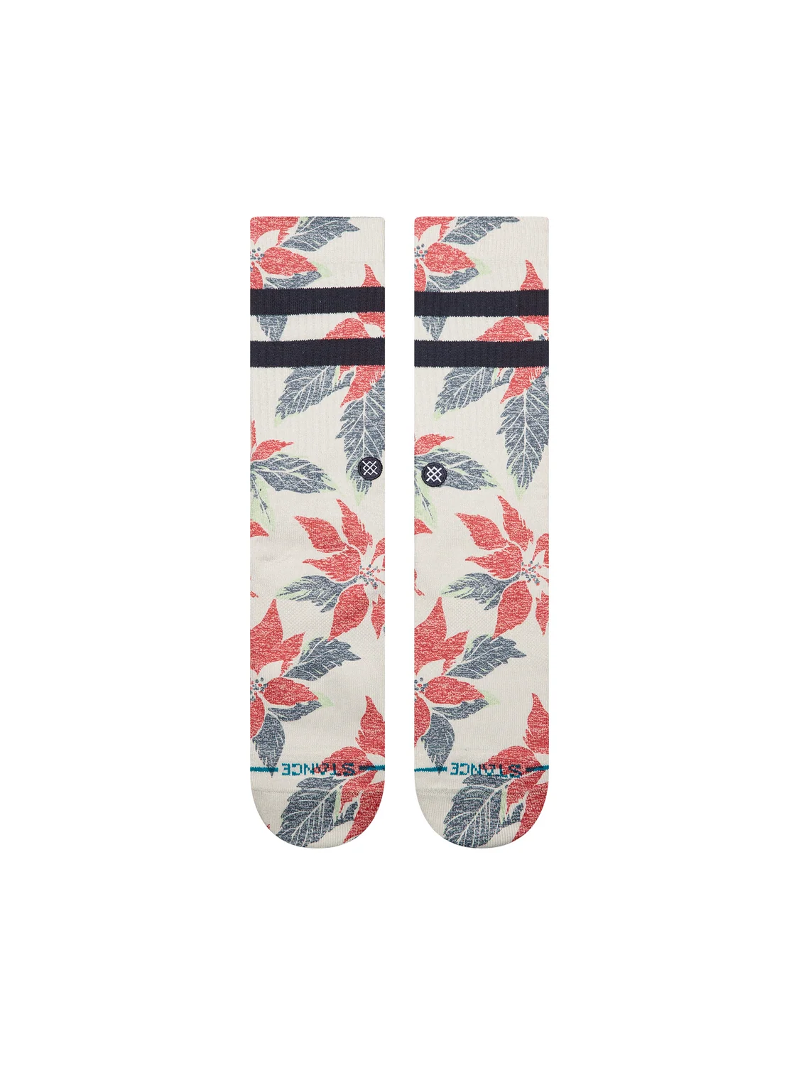 Stance Poinsettia Paradise Crew - Grey