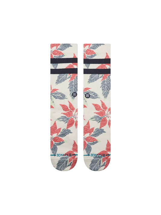 Stance Poinsettia Paradise Crew - Grey