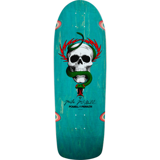 Powell Peralta Mike McGill Skull & Snake Deck 10.0 - Teal Stain