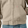 Dickies Men's Duck Hooded Jacket - Desert Sand