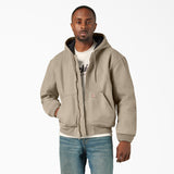 Dickies Men's Duck Hooded Jacket - Desert Sand