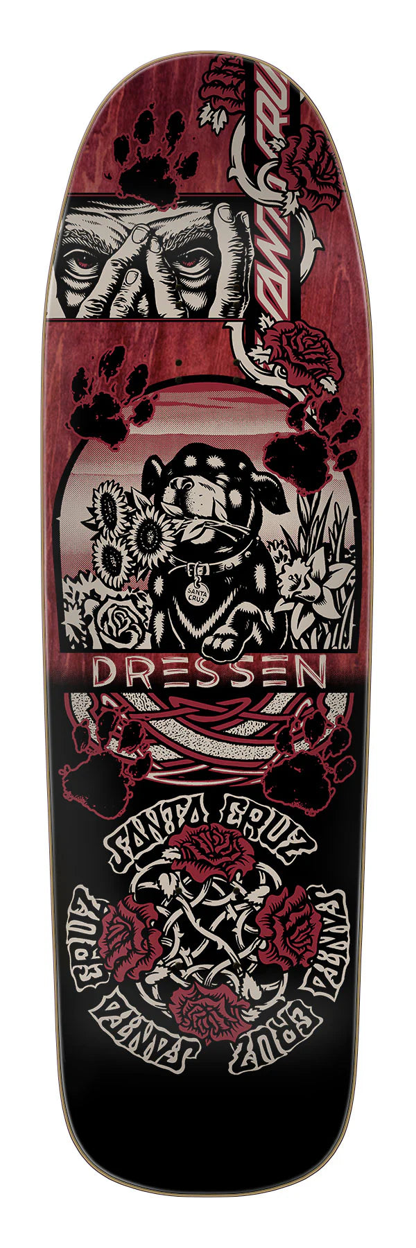 Santa Cruz Dressen Evo Pro Shaped Deck 9.3