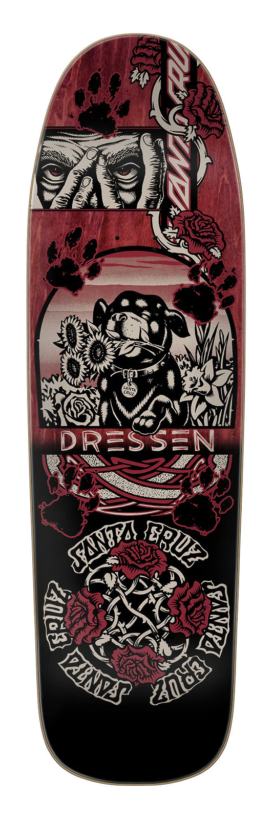 Santa Cruz Dressen Evo Pro Shaped Deck 9.3