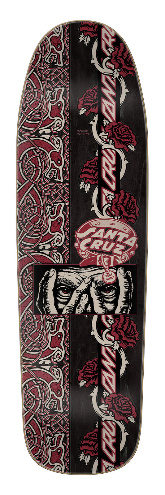 Santa Cruz Dressen Evo Pro Shaped Deck 9.3