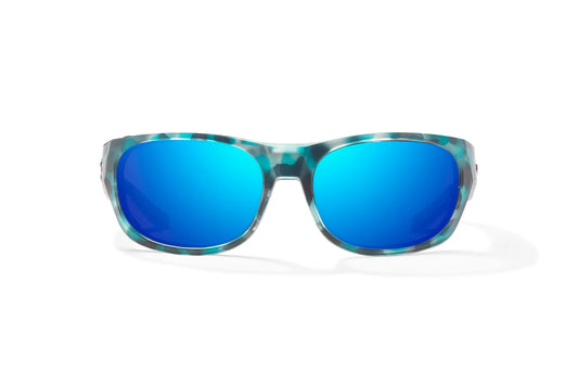 Darien Light Blue Water Matte / Blue Mirror Polycarbonate