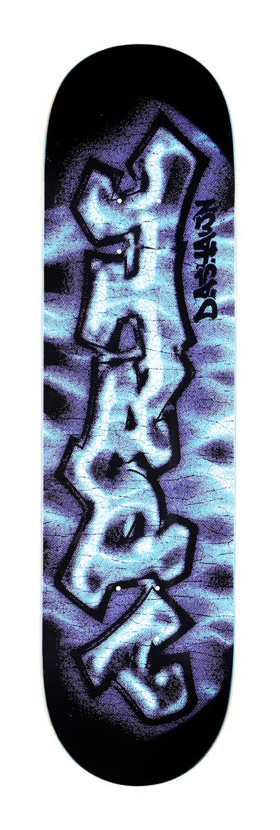 April Skateboards Dashawn Jordan Clear Flame Deck 8.38