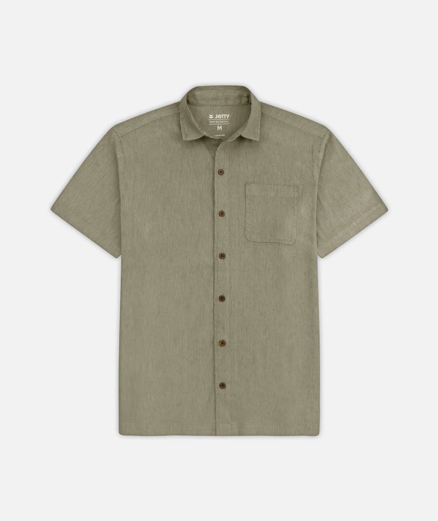 Daybreak Woven Button Down Shirt - Olive