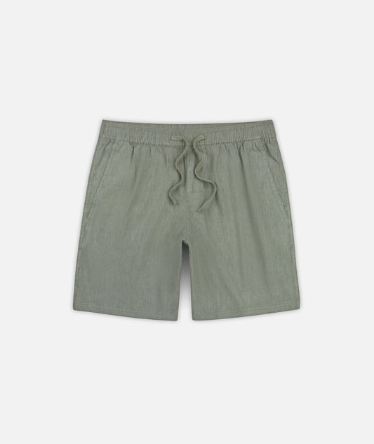 Daybreak Linen Short - Olive