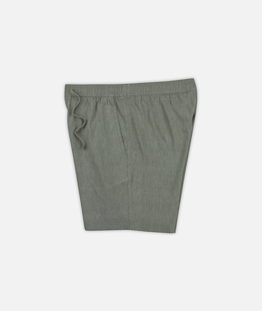 Daybreak Linen Short - Olive