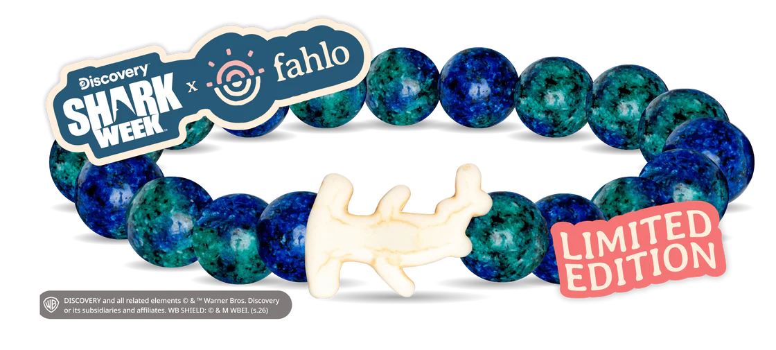 Limited Edition Hammerhead Fahlo Discovery Shark Week Bracelet