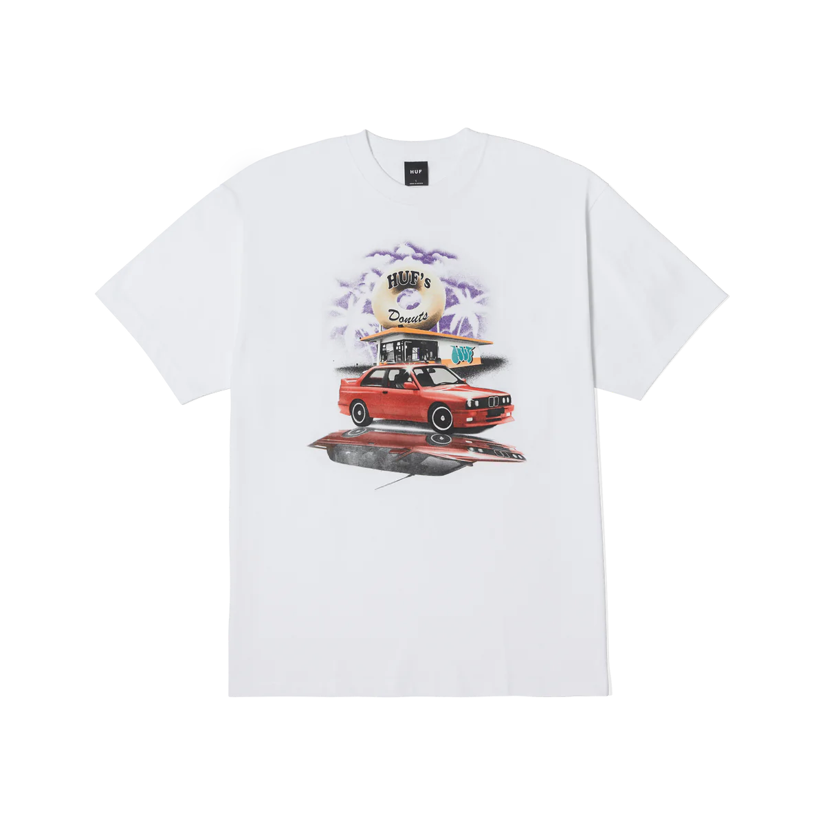 HUF Drive Thru Tee - White