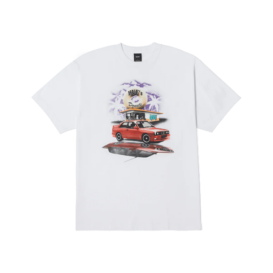 HUF Drive Thru Tee - White