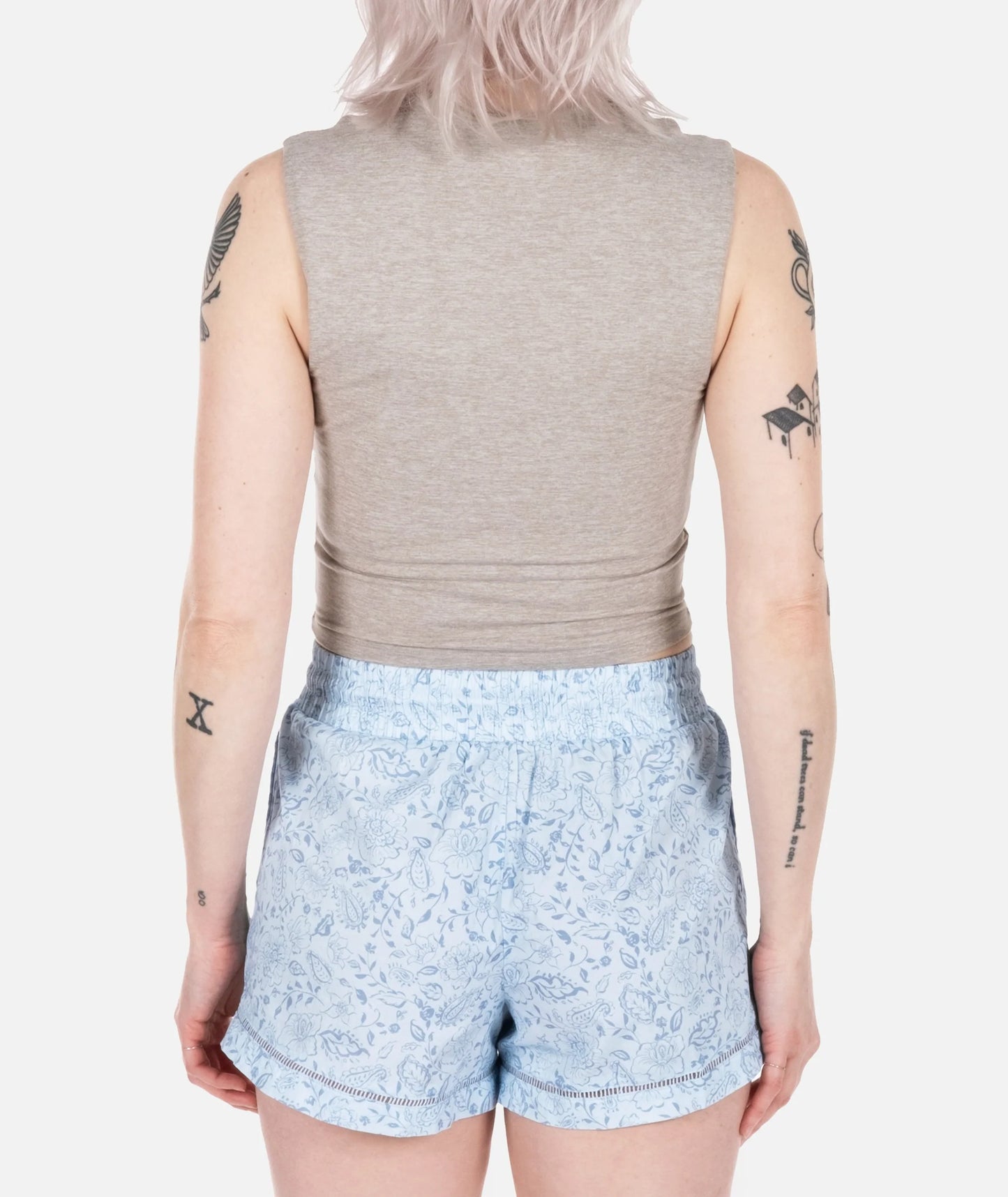 Womens Dune Cotton Short - Blue