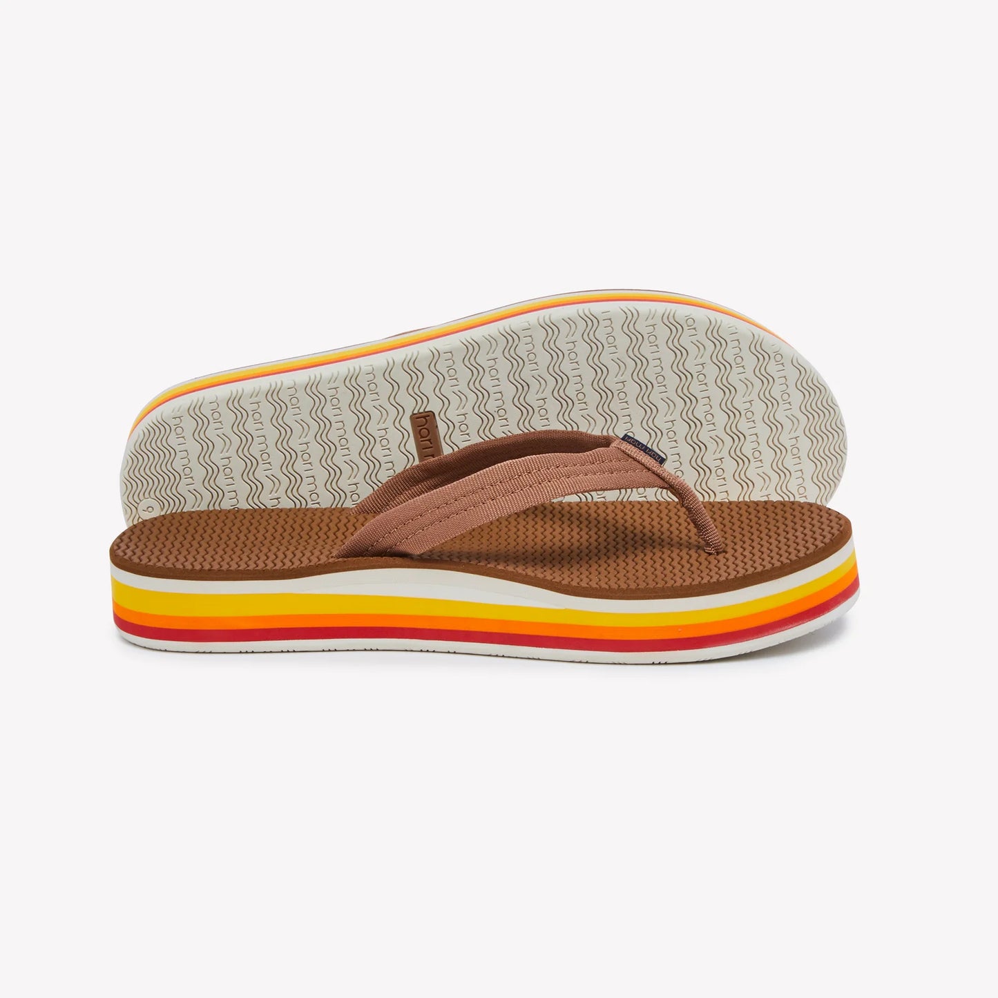Women's Dunes Platform Flip Flops - Sunset w/ Acorn
