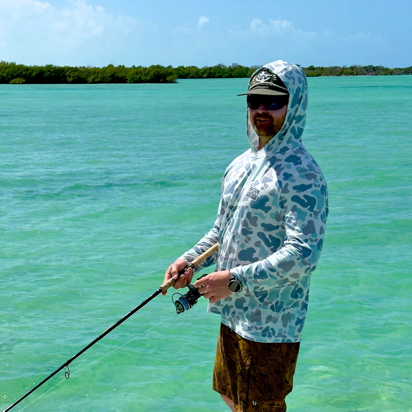 Qualified Camo Hoodie - Saltwater
