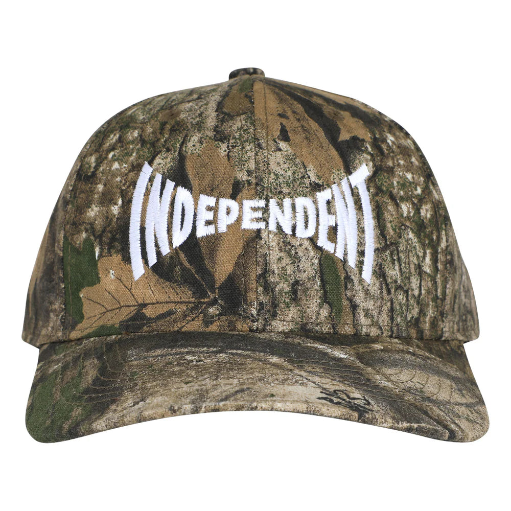 Independent Realtree APX Structured Snapback Hat - Black