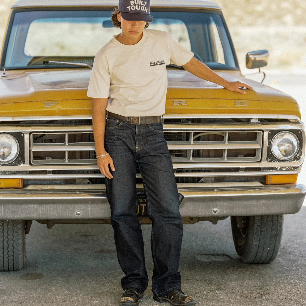 Brixton x Ford 71’ Pickup Tee - Wimbledon White