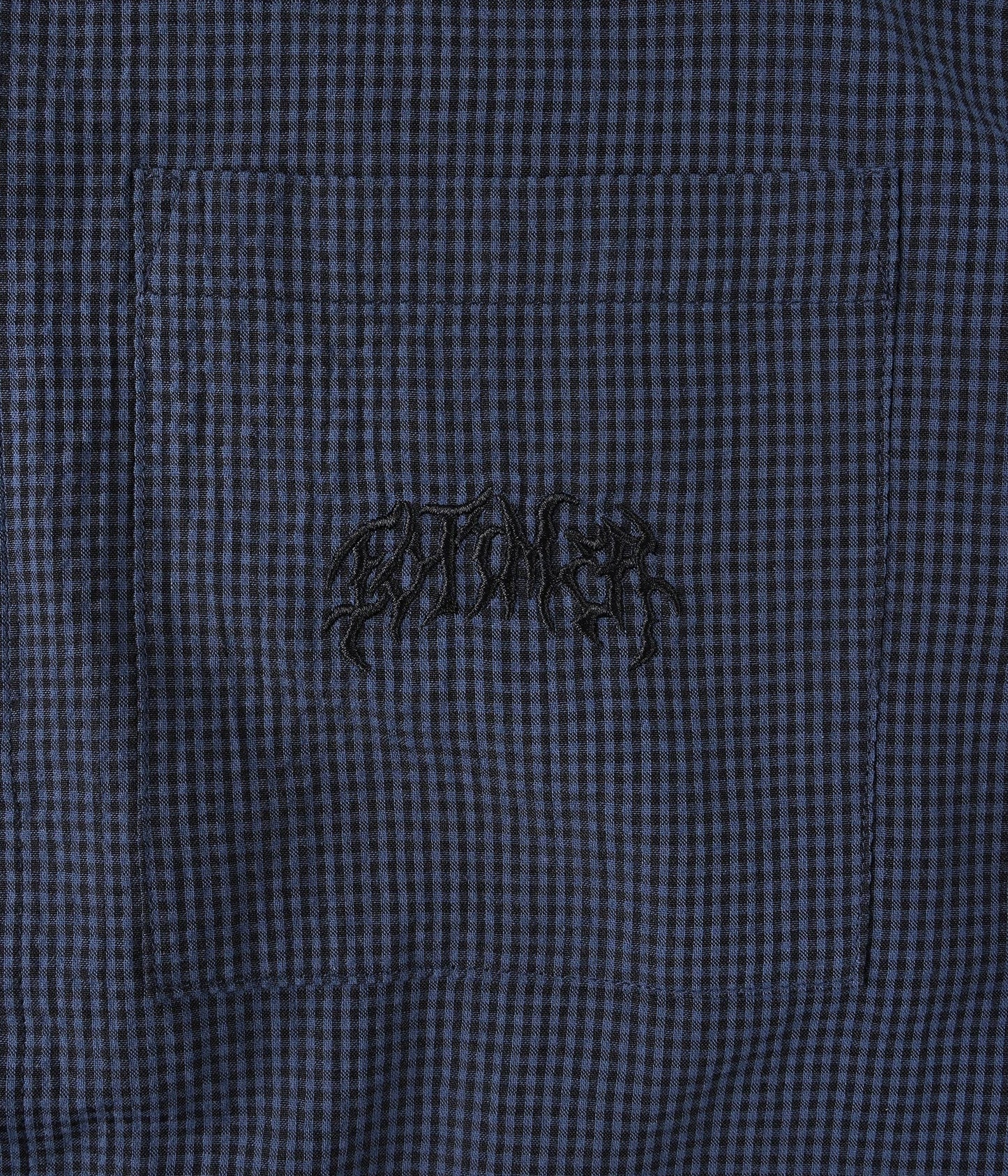 Former Vivian Check S/S Shirt - Navy