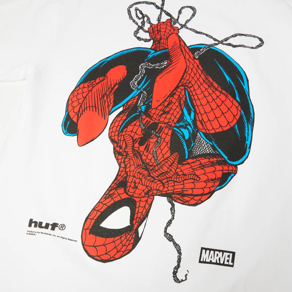 HUF x Spider-Man Upside Down Tee - White
