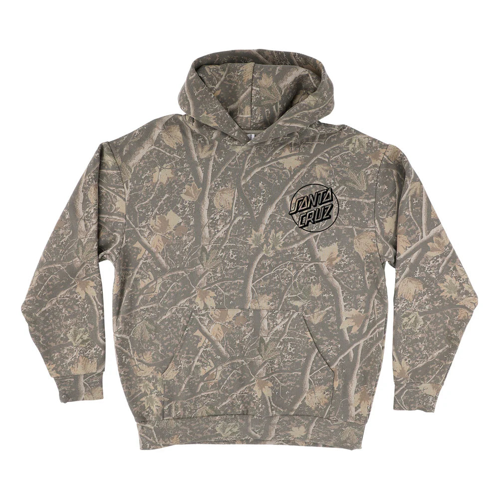 Santa Cruz Opus Dot Heavyweight P/O Hoodie - Deadwood Tree Camo