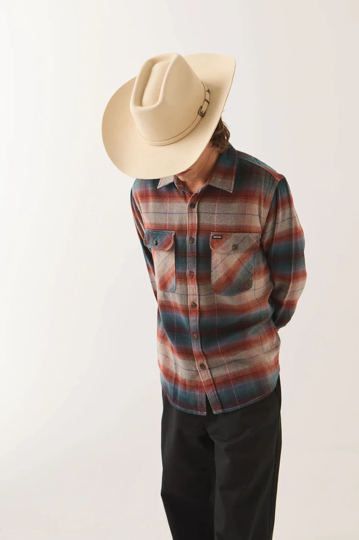 Brixton Bowery Flannel - Multi/Shadow