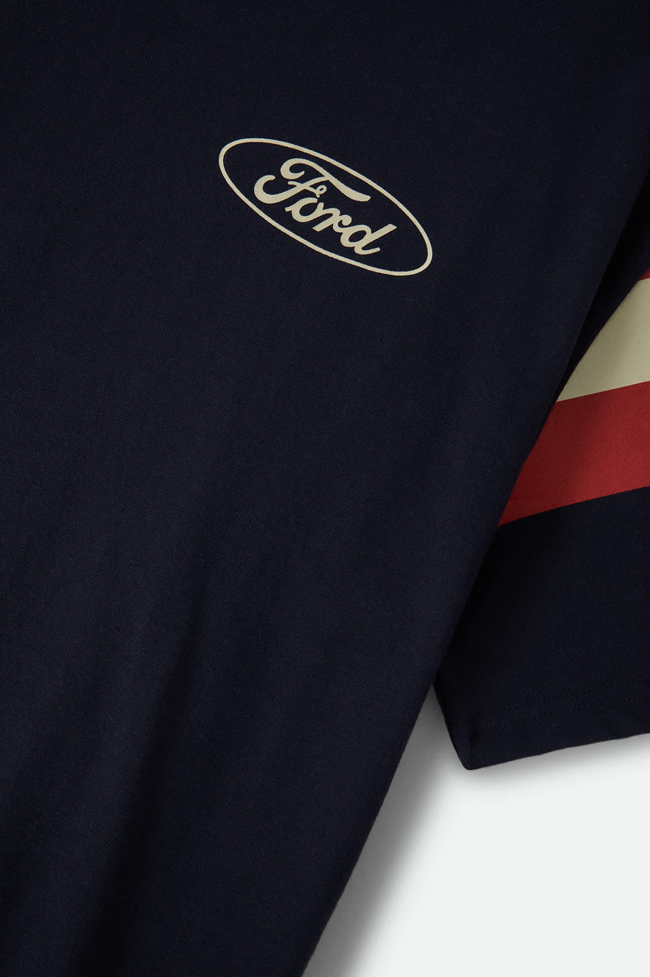 Brixton x Ford Built Tough Jersey - American Navy