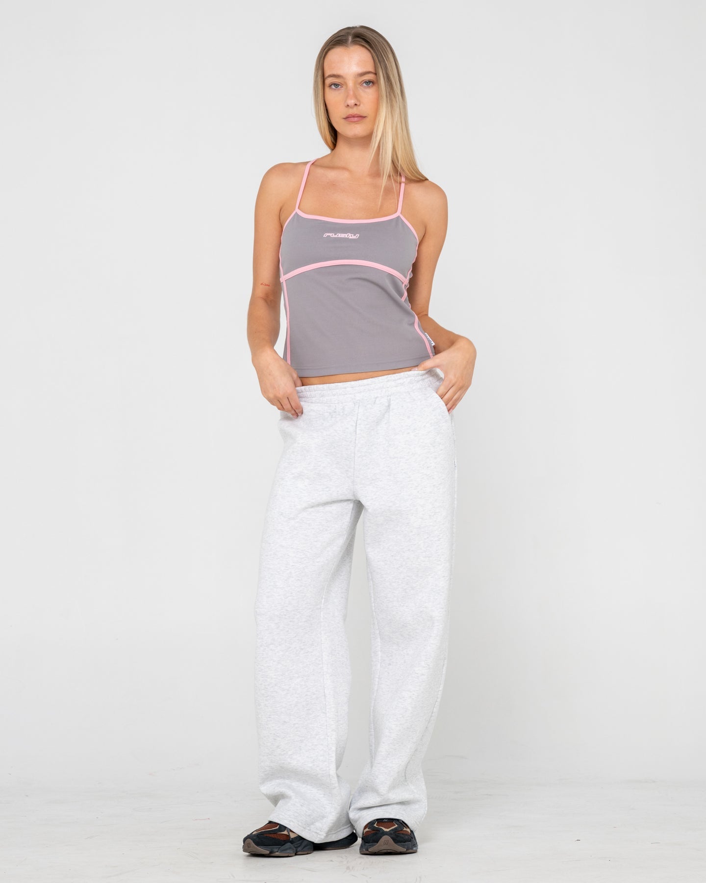 Rusty Freo King Fitted Top - Ultimate Grey