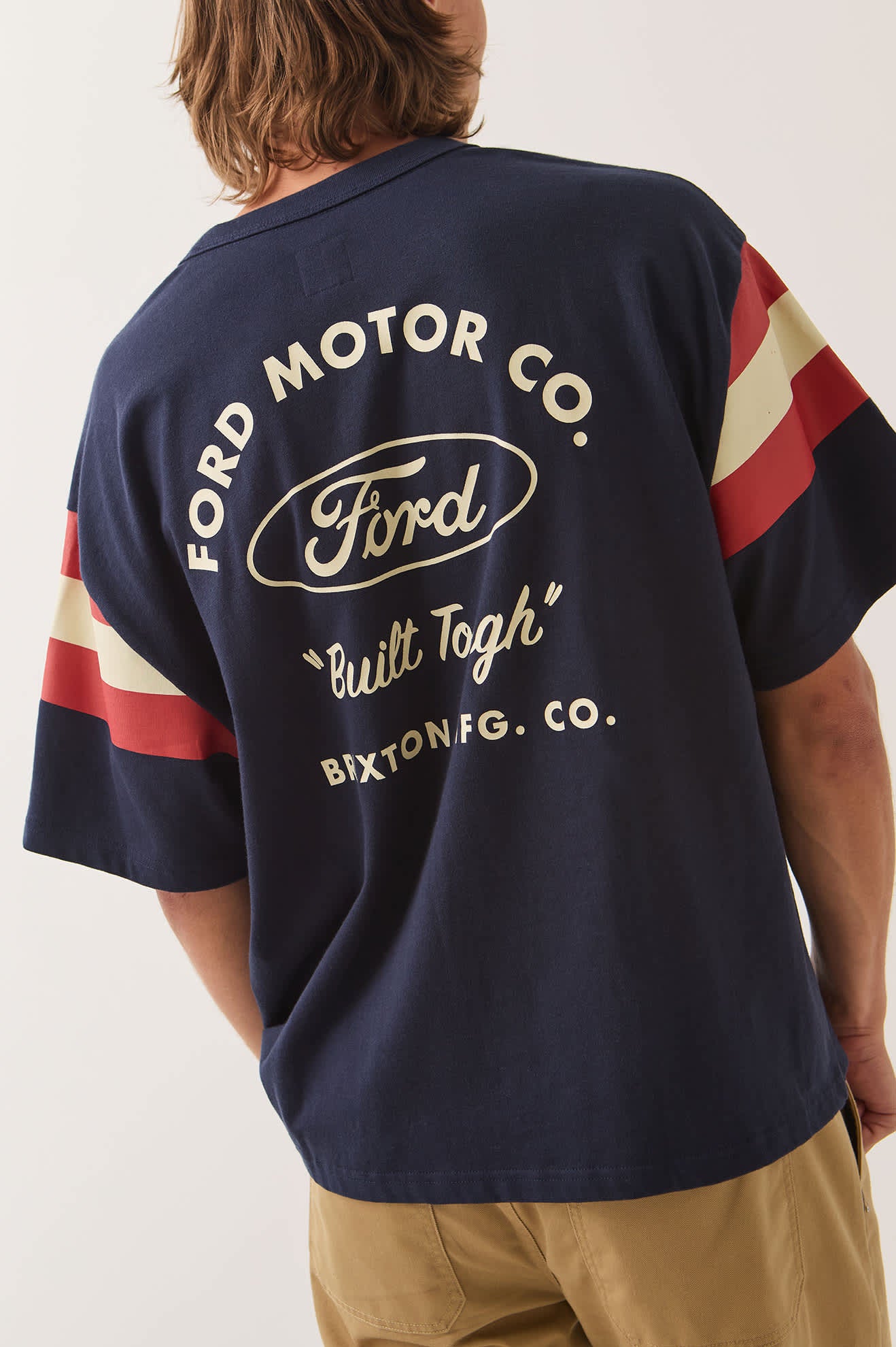 Brixton x Ford Built Tough Jersey - American Navy